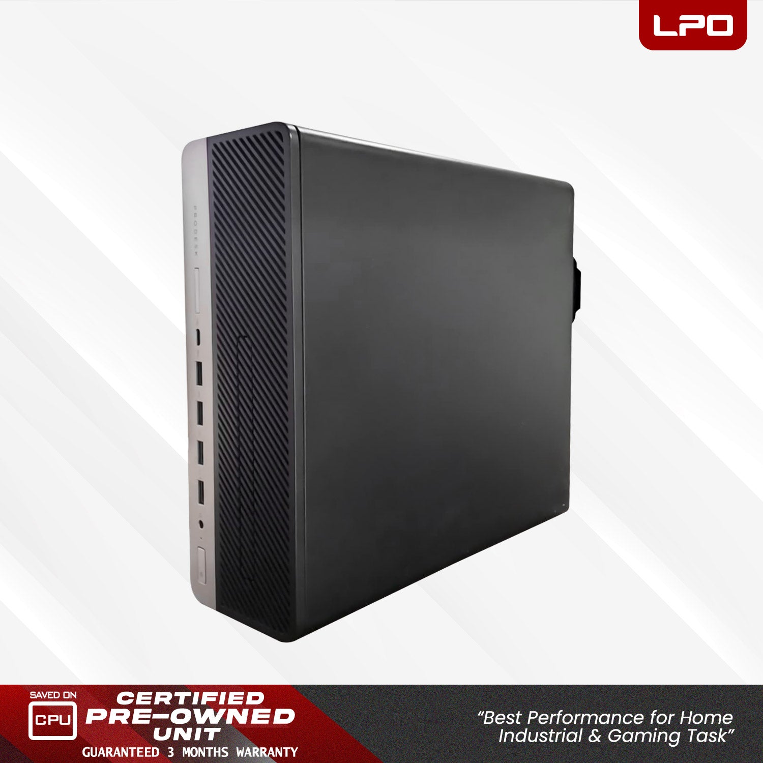 LPO ProDesk 600 G3 SFF Intel Core i5-6500U 3.20Ghz 8Gb DDR4 128GB SSD Intel HD Graphics 530 Display And VGA Port