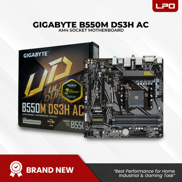 Gaming Desktop Computer AMD Ryzen 5 5500 3.60Ghz Gigabyte B550M AM4 Socket Motherboard Radeon RX 6600 8GB GDDR6 16GB DDR4 512GB M.2 SSD 23.8