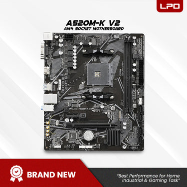 Gaming Desktop Computer AMD Ryzen 5 5600G A520M-K V2 AM4 Socket 16GB DDR4 120GB 2.5