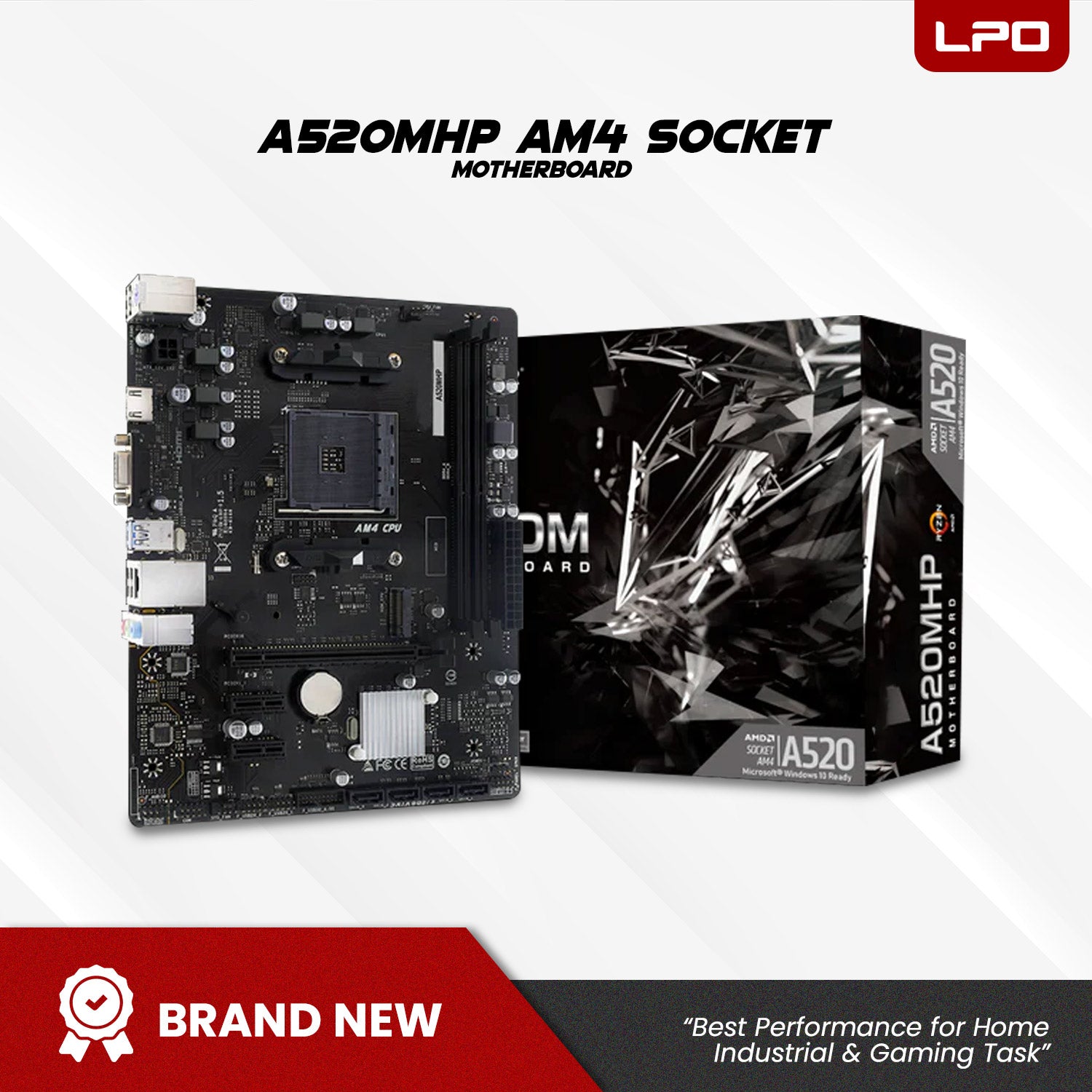 Gaming unit AMD Ryzen 5 5600G Biostar A520MHP AM4 socket AMD Radeon Vega 7 TeamGroup 8GB DDR4 TeamGroup 256GB 2.5