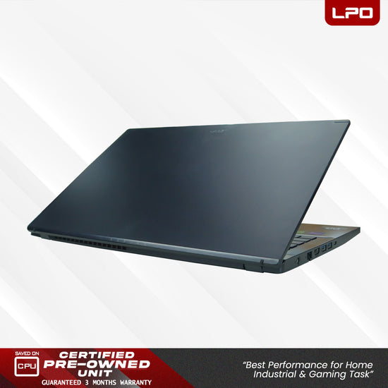 LPO Laptop Acer Aspire 7 A715-76G Intel i5-12450H @4.40Ghz 8GB DDR4 512GB SSD Win 11 Pro 15.6