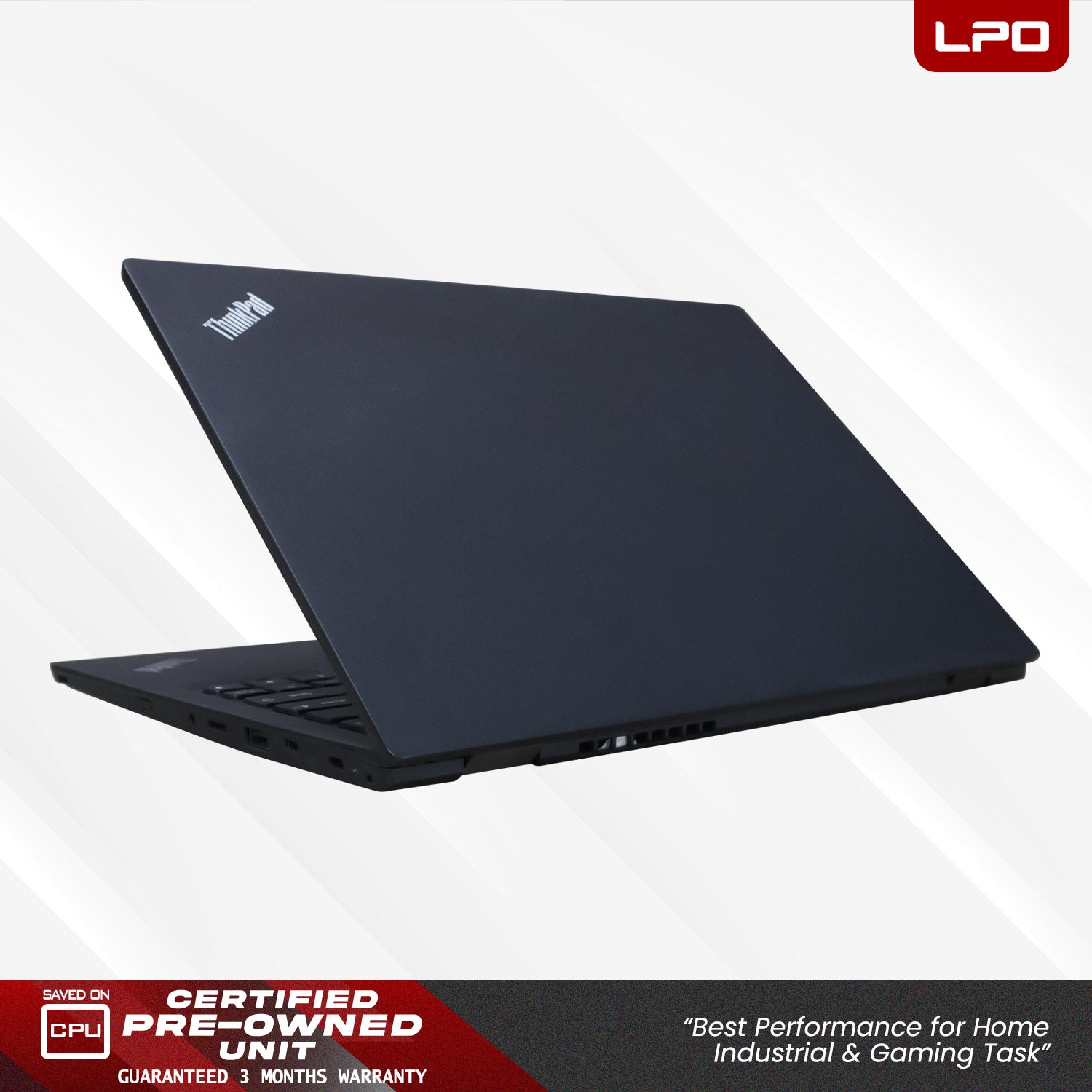Laptop Lenovo Thinkpad L380 Intel Core i5-8350U 1.70Ghz 8GB DDR4 256GB SSD Intel HD Graphics 620 13.5