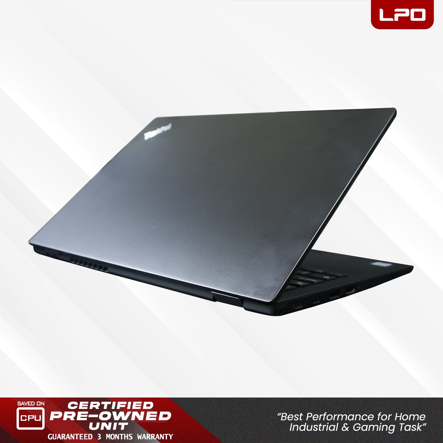 LPO Laptop Lenovo Thinkpad L390 Intel® Core™ i5-8265U CPU @1.60GHz 8GB DDR4 256GB SSD Windows 10 Pro 13.3