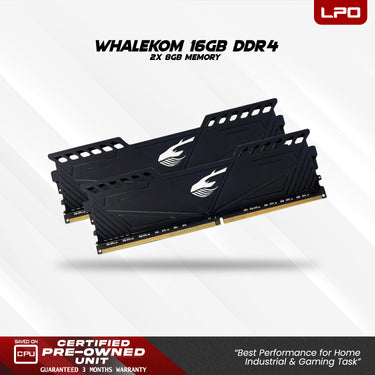 Gaming unit AMD Ryzen 3 3200G @3.6GHz Whalekom B450M V1 AM4 Socket Whalekom 16GB (2x8GB) 3200MHz DDR4 128GB 2.5
