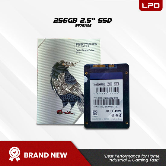 Ready to Build: Shadow Wings 256GB 2.5