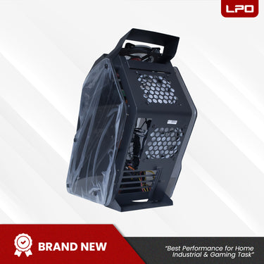 Inplay Thunder 01 PC Case Cool Design Shaped Gaming PC Case RGB Light Panel For Desktop PC