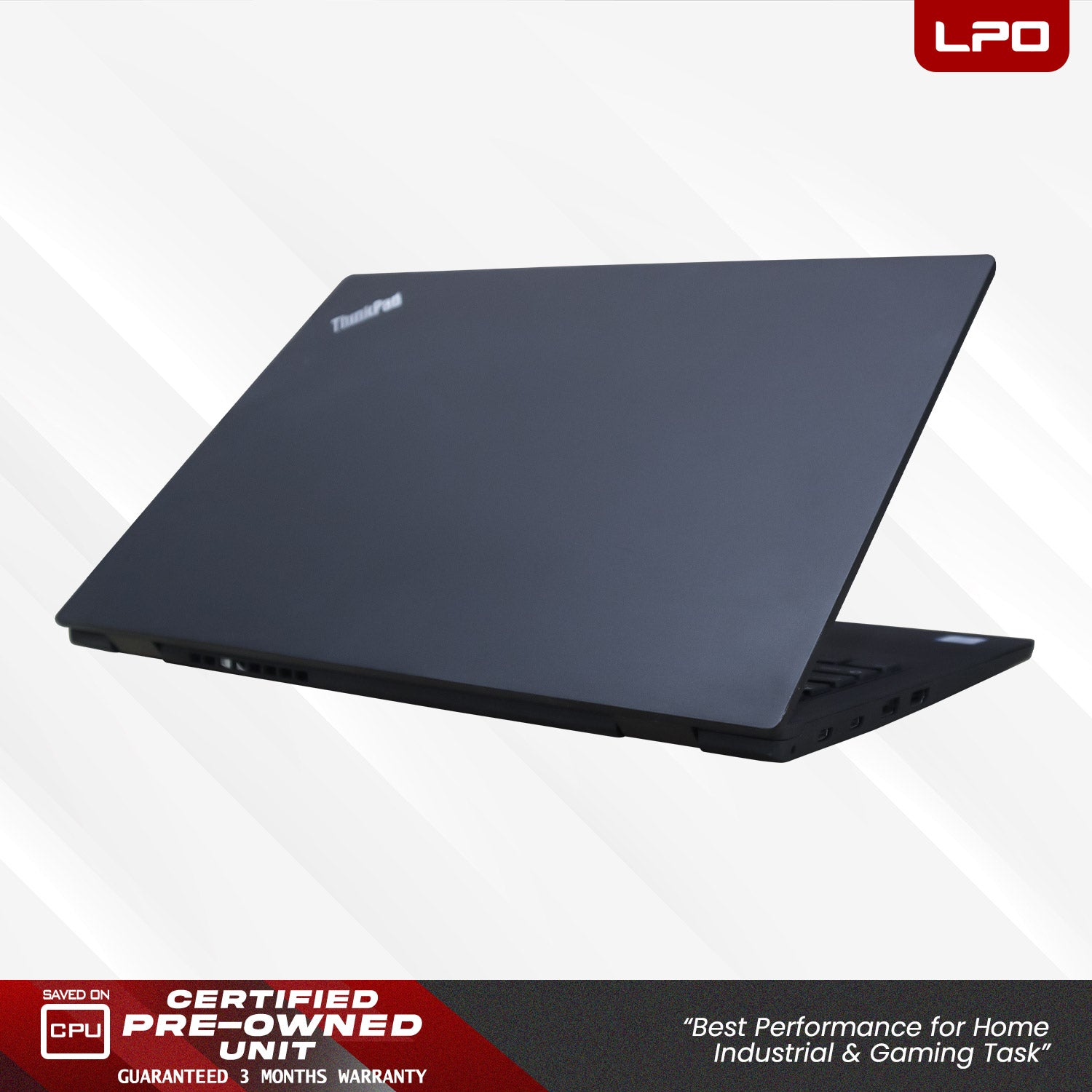 Laptop Lenovo Thinkpad L380 Intel Core i5-8350U 1.70Ghz 8GB DDR4 256GB SSD Intel HD Graphics 620 13.5