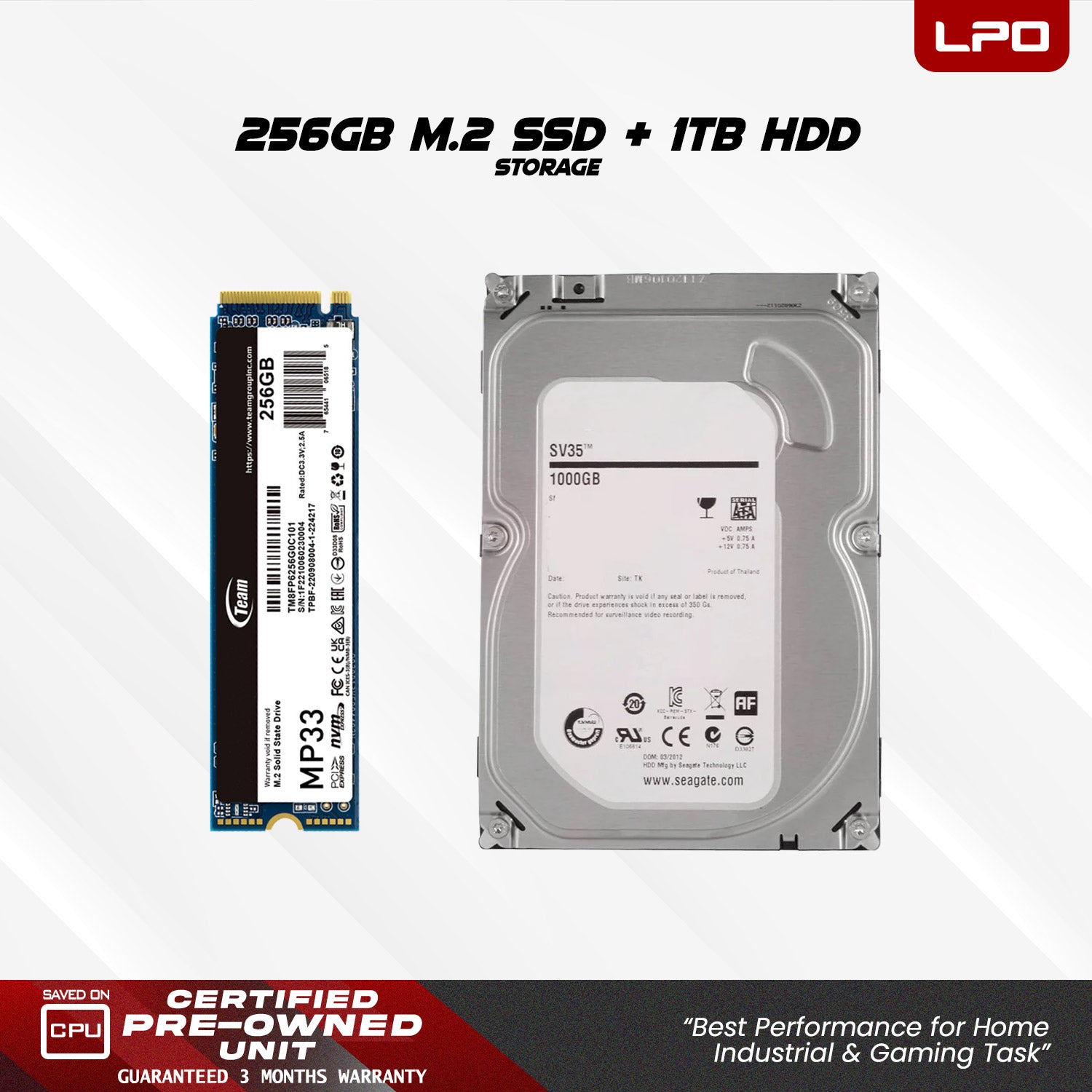 Gaming Unit AMD Ryzen 7 5700G 3.80Ghz B450M-A Pro Max AM4 Socket Motherboard 16GB DDR4 256GB M.2 SSD + 1TB HDD 800W Power Supply Gaming Host Computer Casing (Game Ready)