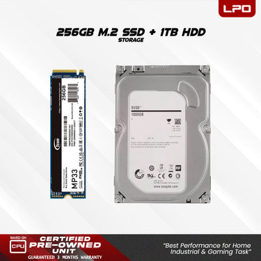 Gaming Unit AMD Ryzen 7 5700G 3.80Ghz B450M-A Pro Max AM4 Socket Motherboard 16GB DDR4 256GB M.2 SSD + 1TB HDD 800W Power Supply Gaming Host Computer Casing (Game Ready)