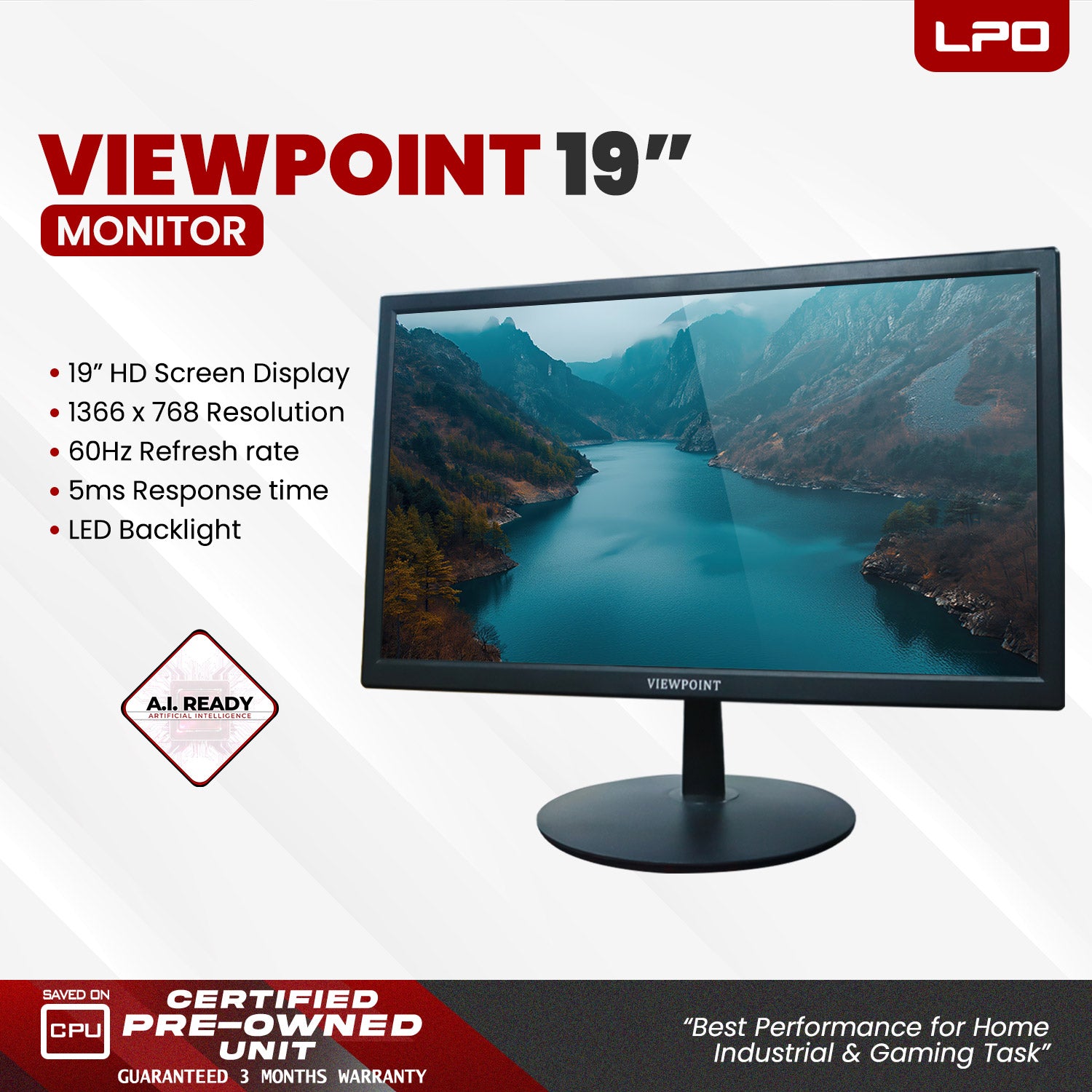 LPO Viewpoint VP1950HD 19.5