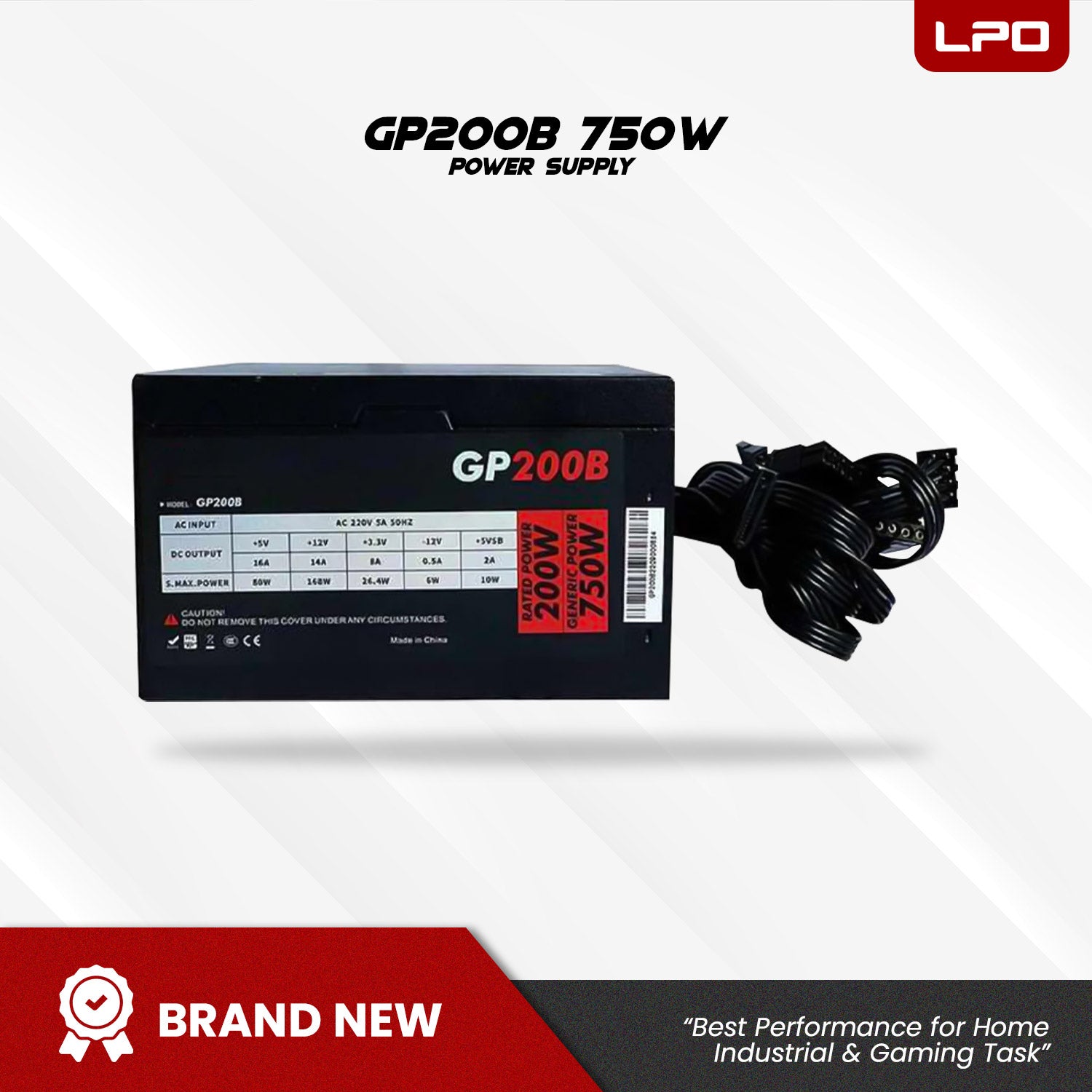 Ready to Build: Inplay GP200B 750W