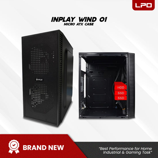 Ready to Build: Inplay Wind 01 Micro ATX Case