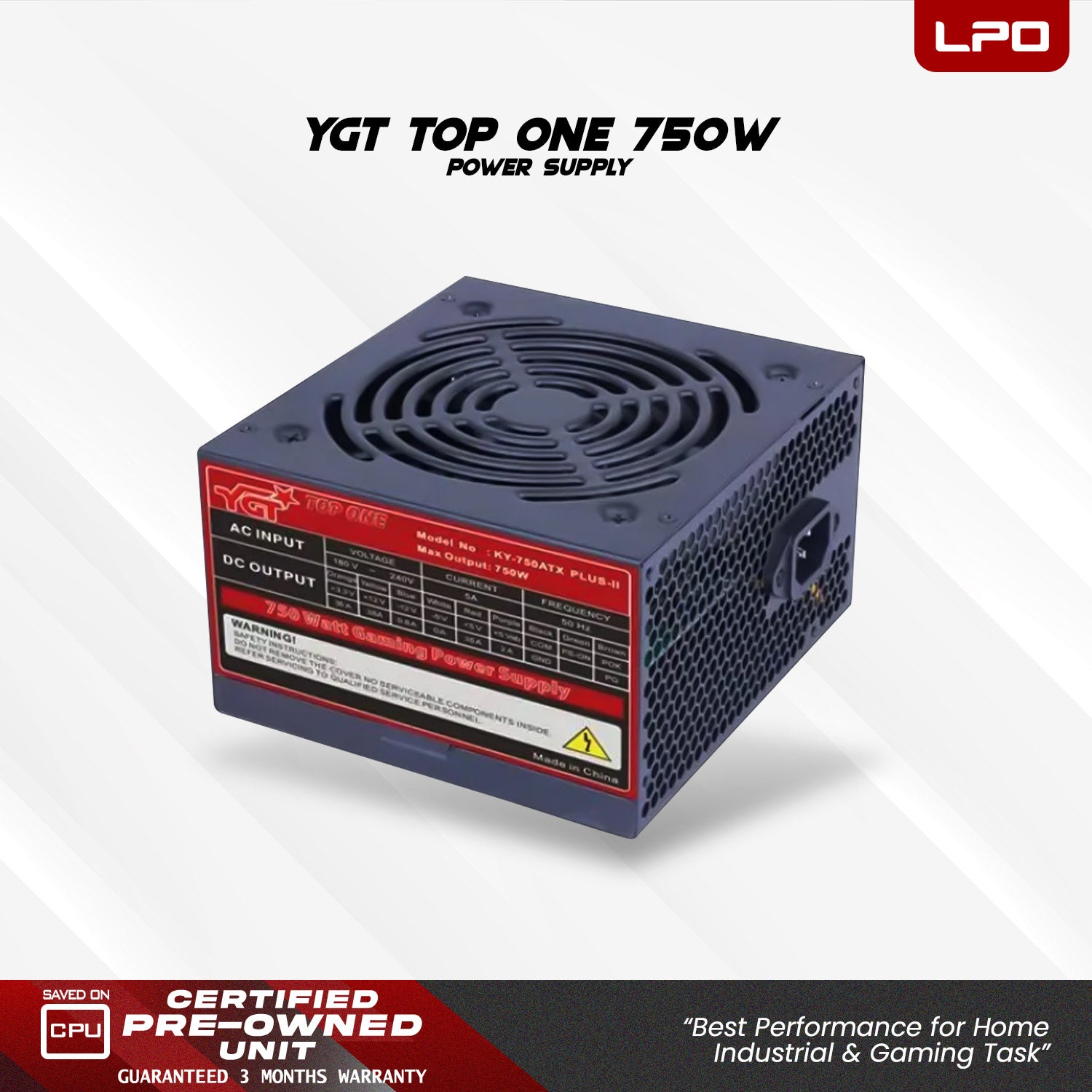 Gaming Unit AMD Ryzen 5 5600G @3.9Ghz Biostar A520MHP AM4 Socket Team Group 8GB DDR4 120GB SSD YGT Top One 750W YGT Mars 6 Generic Casing (Game Ready)