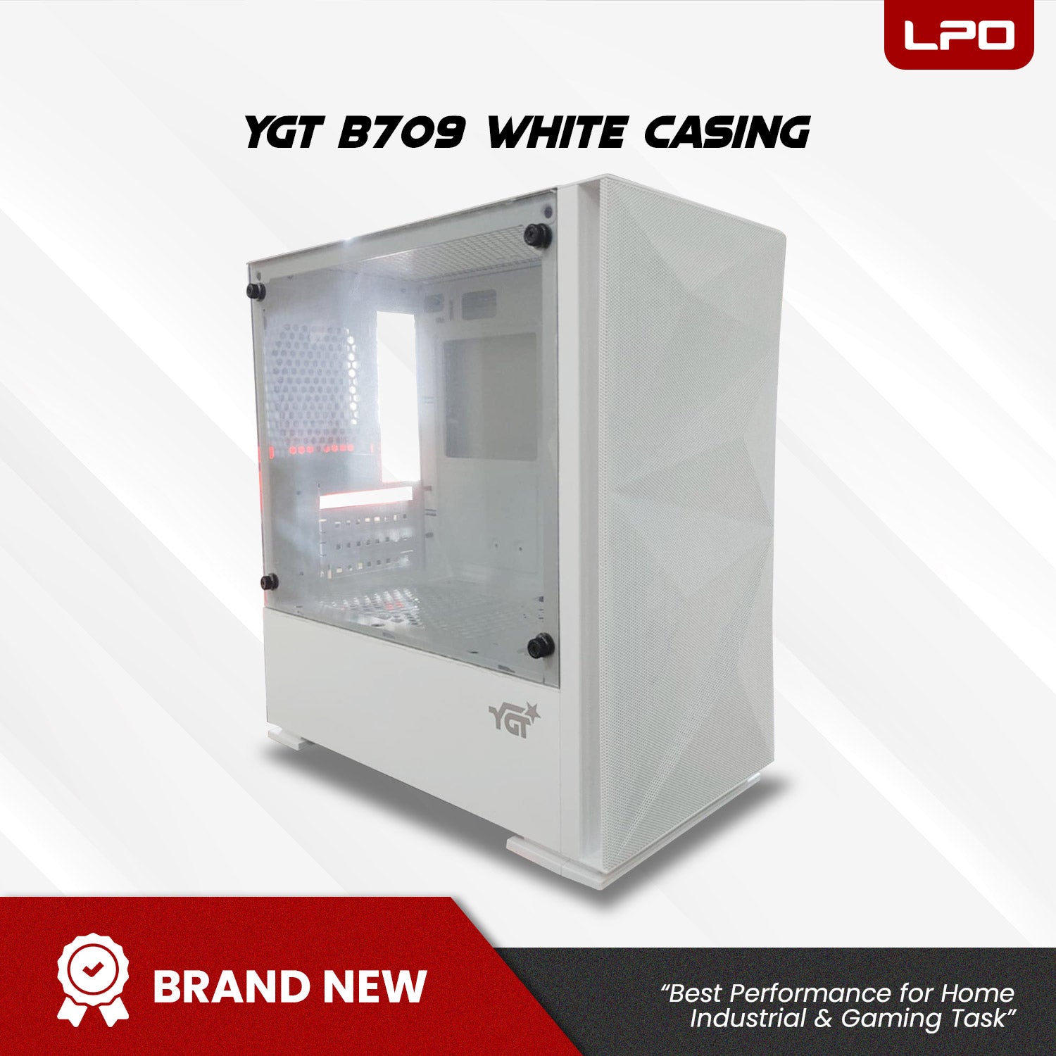Ready to Build: YGT B709 White Casing