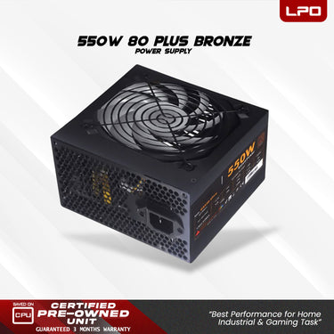 Gaming Unit AMD Ryzen 5 5500 3.5Ghz B450MHP AM4 Socket RX580 8GB 16GB DDR4 256GB 2.5