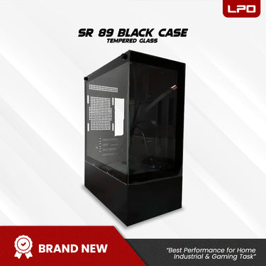 Gaming Unit AMD Ryzen 5 4600G 3.7Ghz A520MS Ver. 6.0 AM4 Socket Motherboard 8GB DDR4 480GB SSD SR 89 Black Case Top One 750W Power Supply