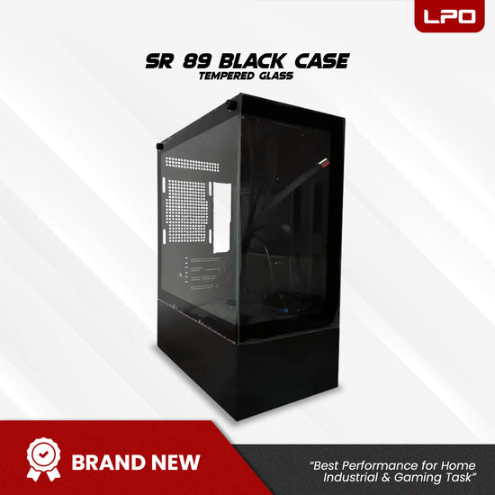Gaming Unit AMD Ryzen 5 4600G 3.7Ghz A520MS Ver. 6.0 AM4 Socket Motherboard 8GB DDR4 480GB SSD SR 89 Black Case Top One 750W Power Supply