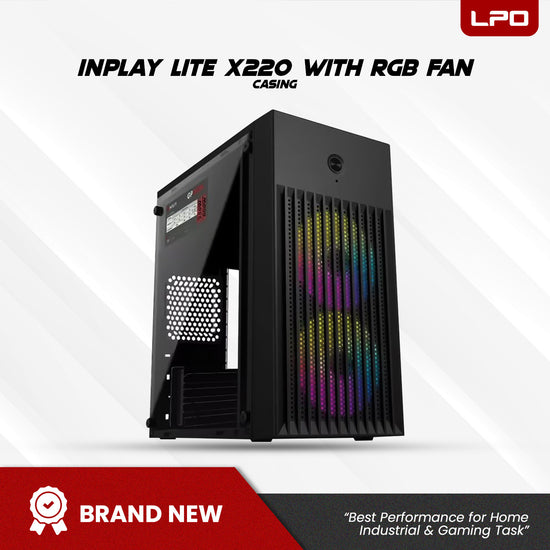 Brand New AMD Ryzen 7 Game Ready Unit Inplay X220 Lite